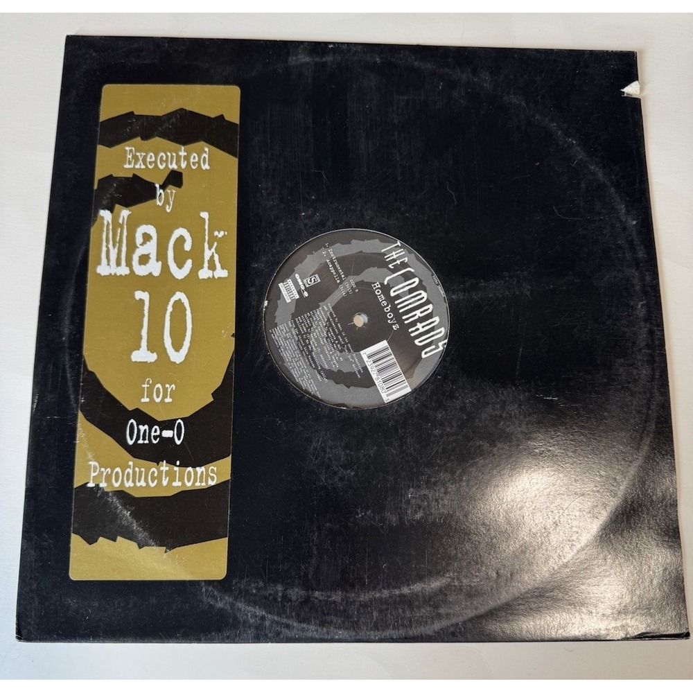 The Comrads - Homeboyz (1997) 12" Promo Vinyl Street Life Records Mack 10